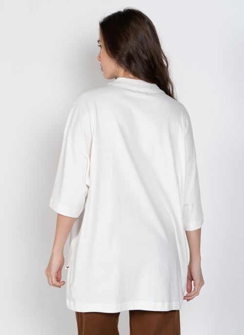 Blusa Roxy M/C Soft Sunny Off White