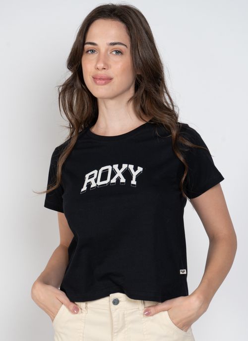 Blusa Roxy M/C Roxy Arc Preto