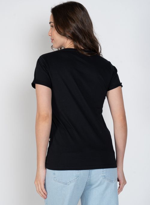 Blusa Roxy M/C Shine Bright Preto