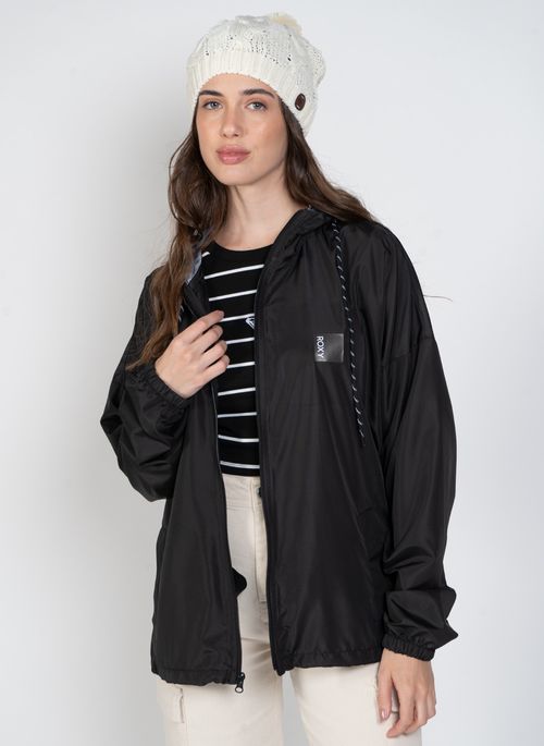 Jaqueta Roxy Let It Flow Preto