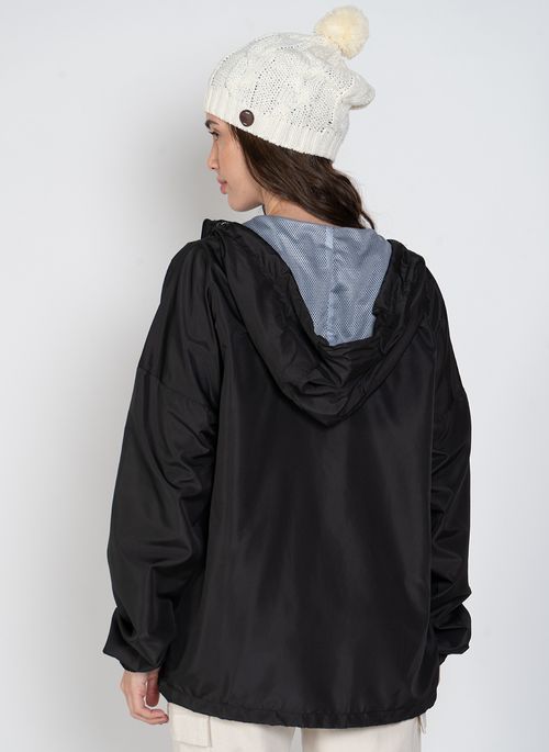 Jaqueta Roxy Let It Flow Preto