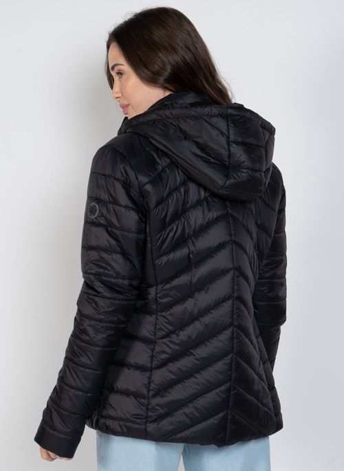 Jaqueta Roxy Coastel Road Hooded Preto