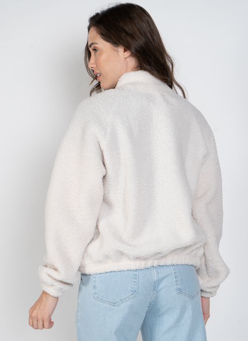 Moletom Roxy Aber Castle On The Hill Off White