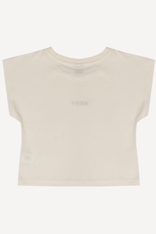 Blusa Roxy M/C Basic Girl Off White