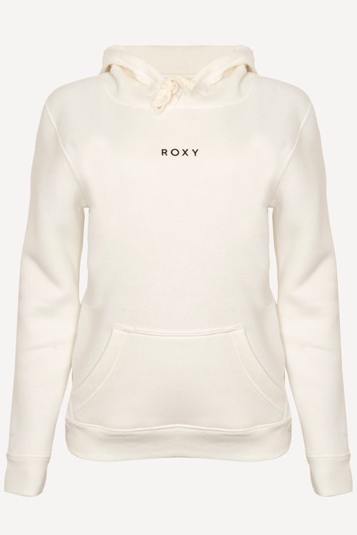 Moletom Roxy Fech Chic Basic Off White