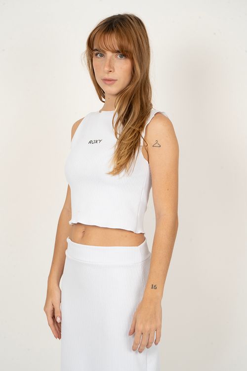 Blusa Roxy M/C Basic Girl Branco