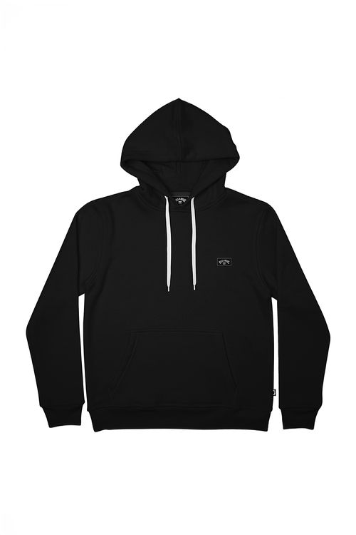Moletom Billabong Small Arch Patch 310G PS Preto