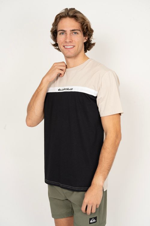 Camiseta Quiksilver M/C Type Line Preto