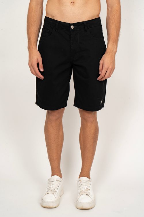 Bermuda Quiksilver Skate Twill Preto