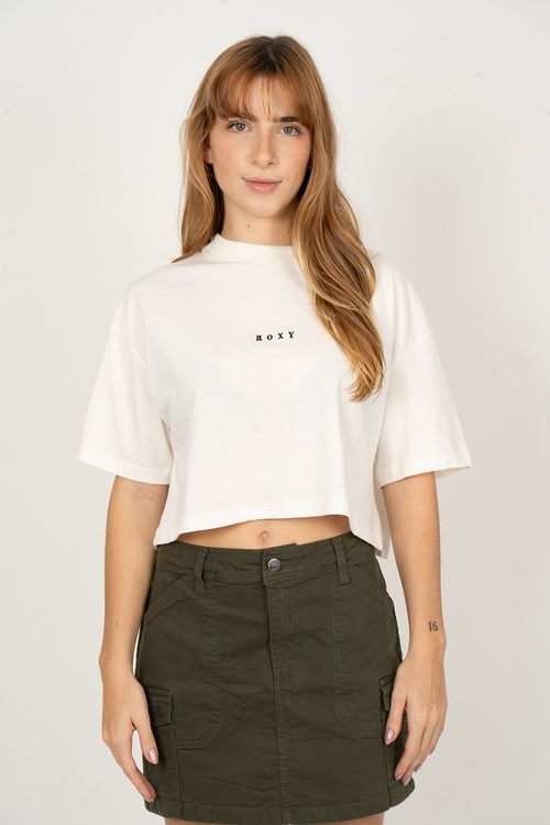 Blusa Roxy M/C Roxify Off White