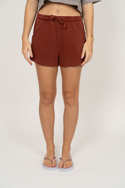 Shorts Roxy Keep Going Short Marrom