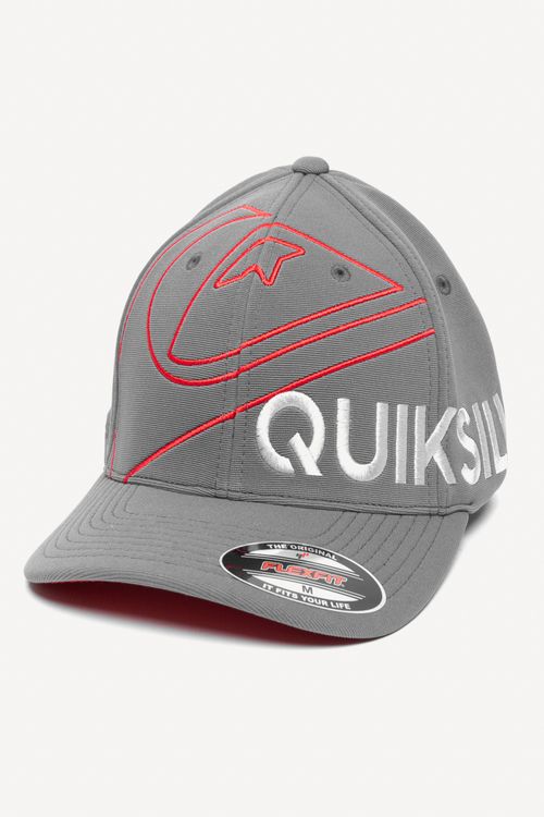 Boné Quiksilver Emb Side Omni Dark Gray