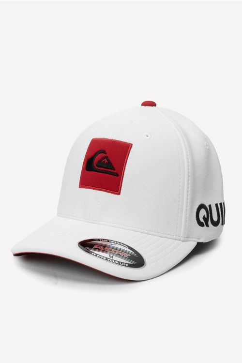 Boné Quiksilver Emb Square White