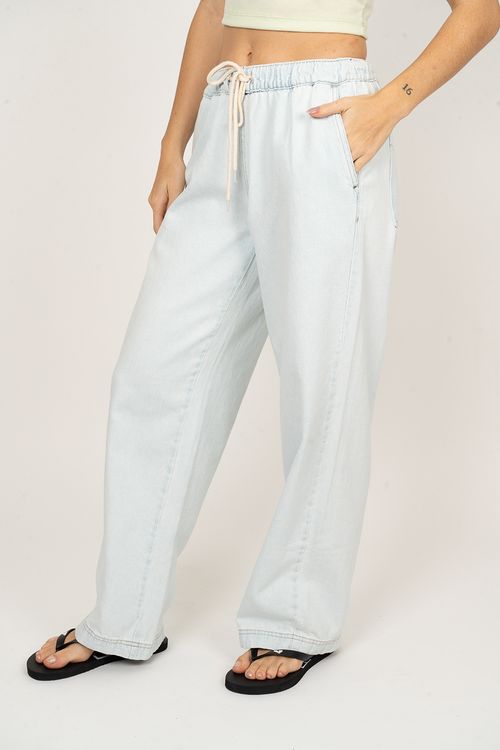 Calça Roxy Jeans All Day Azul