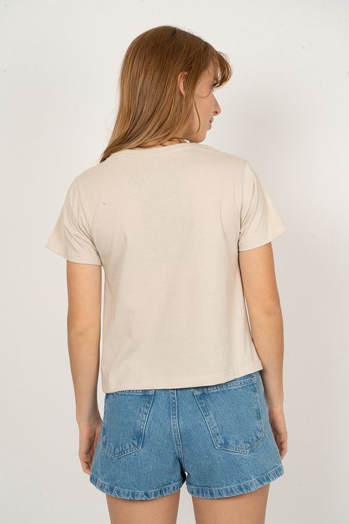 Blusa Roxy M/C Roxy Tee Areia