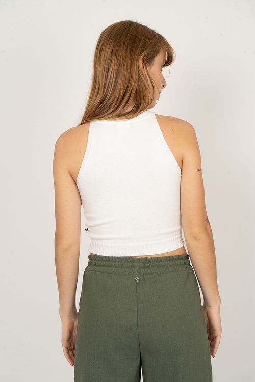 Blusa Roxy M/C Hang Heart Off White