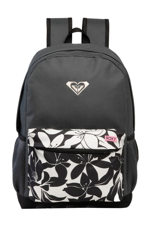 Mochila Roxy 17 Esportiva Pop 03 Preto Estampado