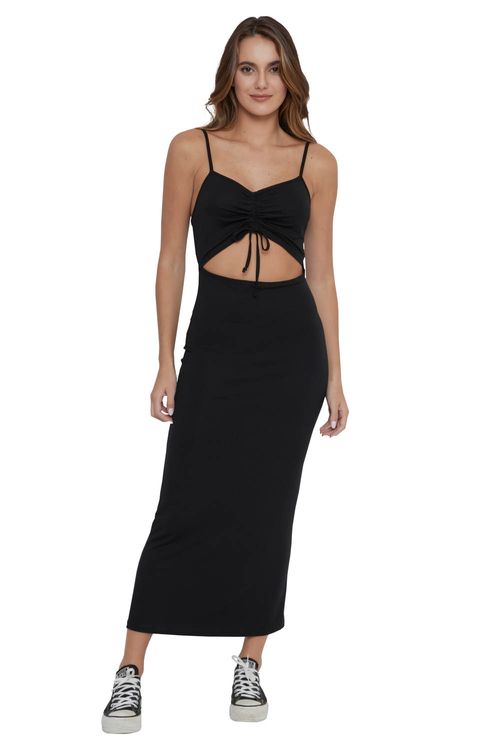 Vestido Roxy Wavey Baby Preto