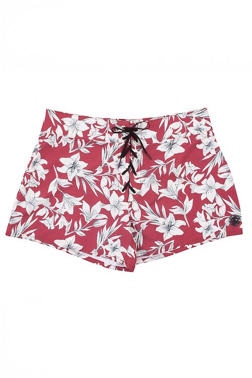 Boardshort Roxy Lily House Whitered Rose