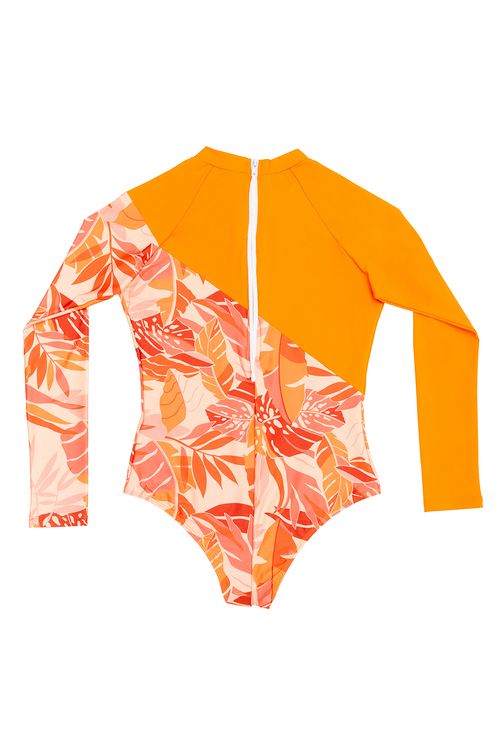 Maiô Roxy Asutralian Gold Laranja