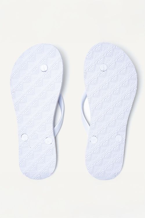 Chinelo Roxy Circle Logo Branco