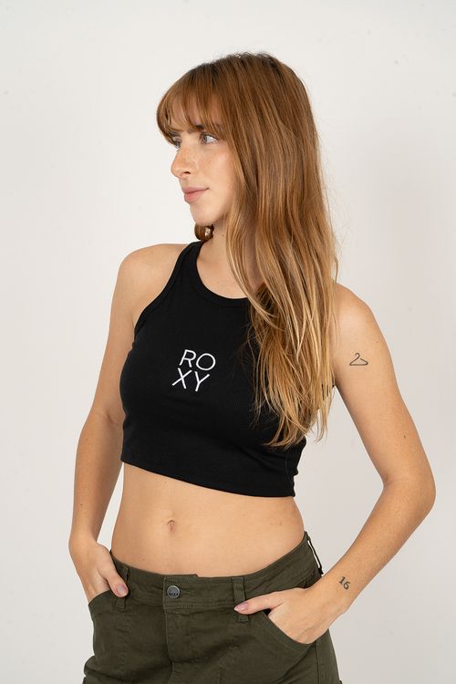 Blusa Roxy M/C Jessie Tank Preto