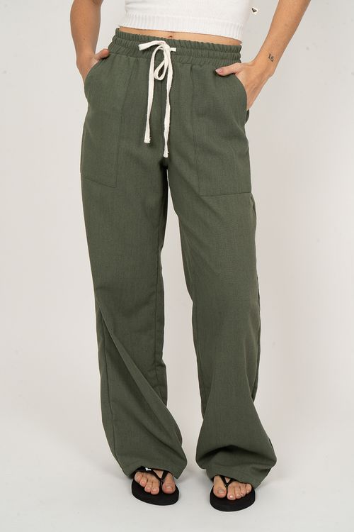 Calça Roxy Free Time Verde