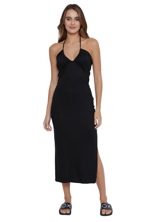 Vestido Roxy Late Sunset Preto