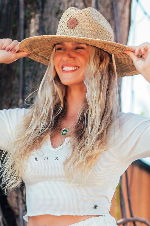 Chapéu Roxy Sunshine On My Mind Bege