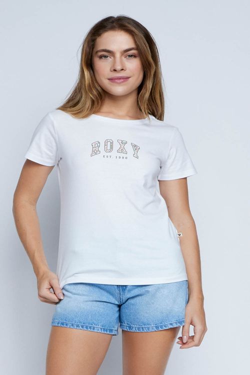 Camiseta Roxy M/C Ocean After  Branco