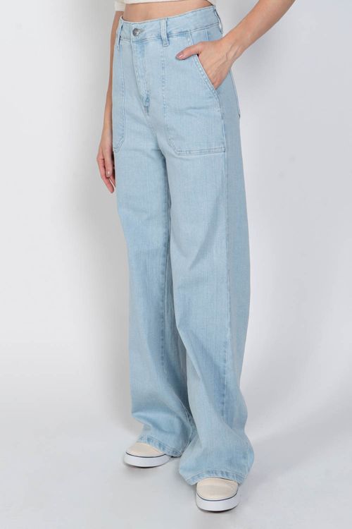 Calça Jeans Roxy Seaside View Azul