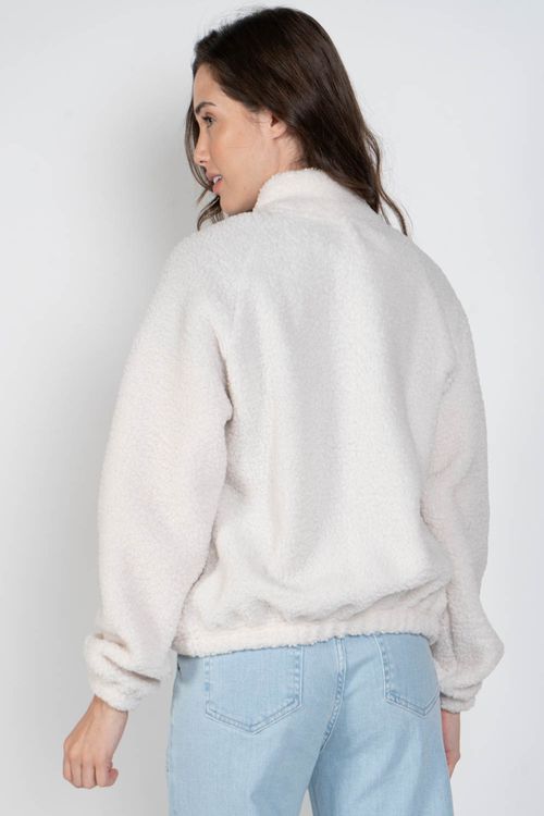 Moletom Roxy Aber Castle On The Hill Off White