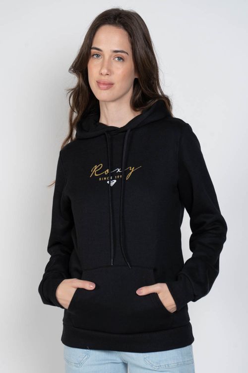 Moletom Roxy Fech Gold Life Preto