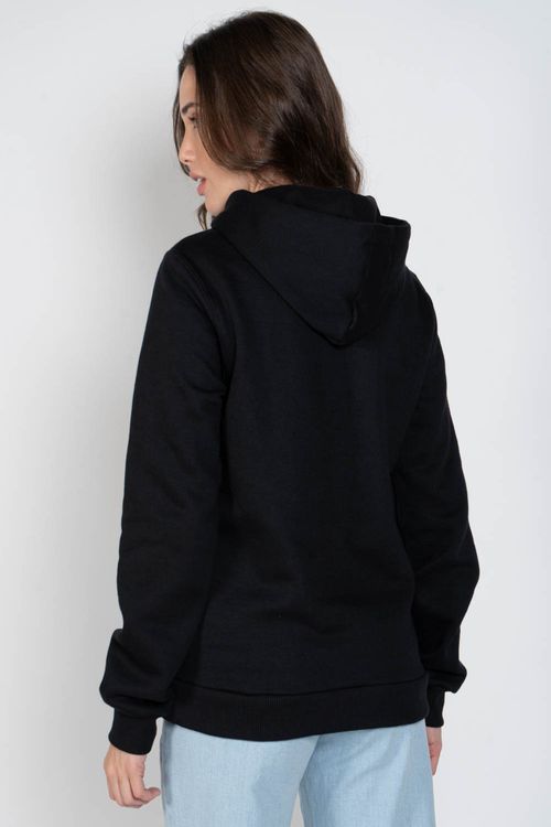 Moletom Roxy Fech Gold Life Preto