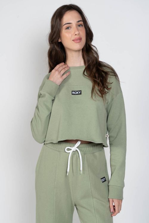 Moletom Roxy Care Happy Day Verde