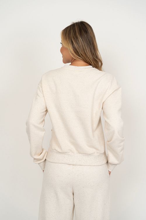 Moletom Roxy Care Sunglow Off White