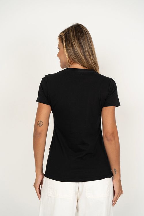 Camiseta Roxy M/C Ocean Road Preto