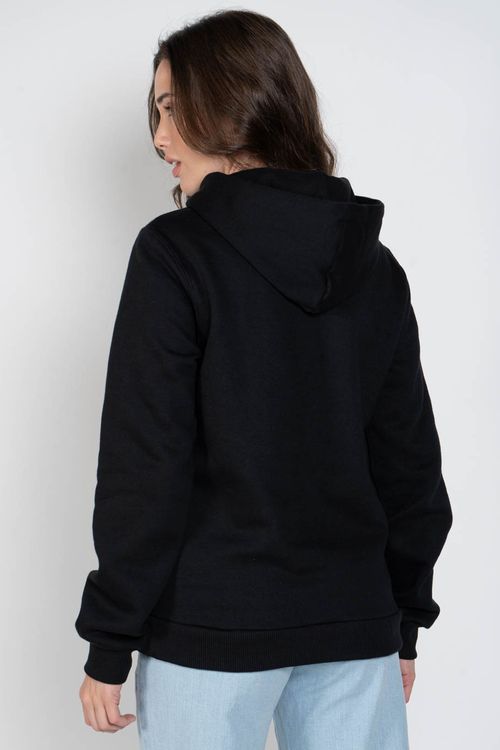 Moletom Roxy Fech Gold Life Preto