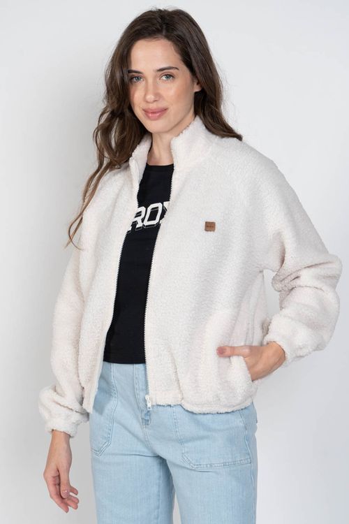 Moletom Roxy Aber Castle On The Hill Off White