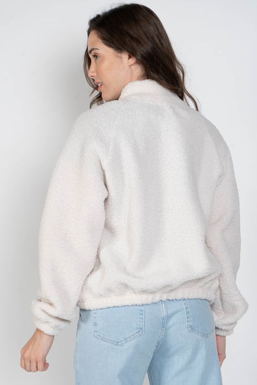 Moletom Roxy Aber Castle On The Hill Off White