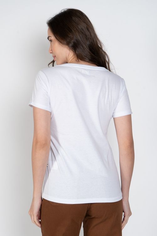 Blusa Roxy M/C Minimal Branco