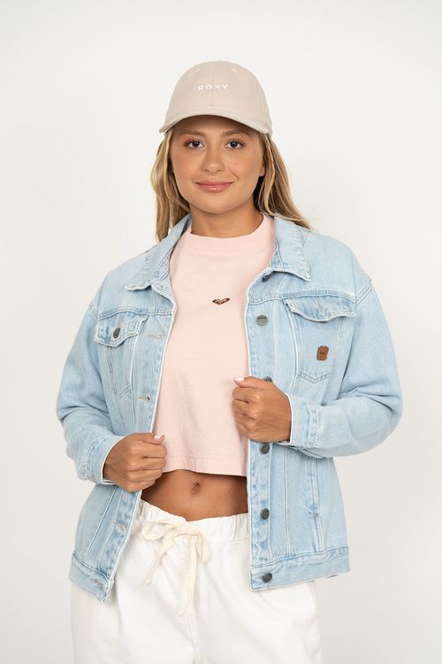 Jaqueta Roxy Midnight Drive Azul Claro