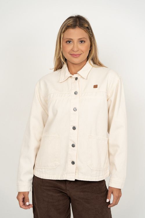 Jaqueta Roxy Day By Day Off White