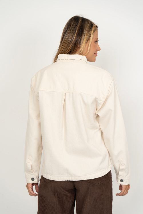 Jaqueta Roxy Day By Day Off White