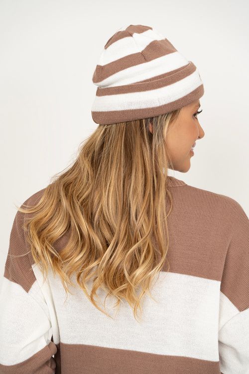 Gorro Roxy Free Time Marrom