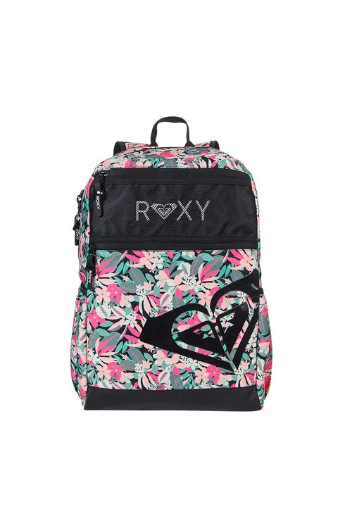 Mochila Esportiva Roxy Preto C/ Rosa