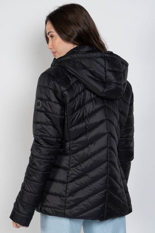 Jaqueta Roxy Coastel Road Hooded Preto