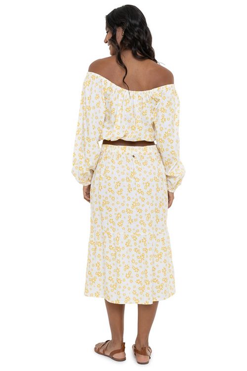 Saia Roxy Burnin Love Again Snow White Mini Flower Dits