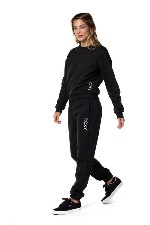 Calça Roxy Keeping It True Pants 280G Preto