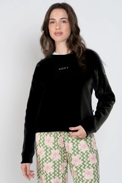 Moletom Roxy Care Basic Girl Preto